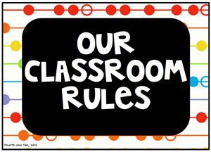 our classroom rules 